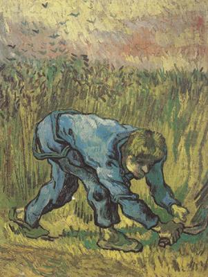 Reaper with Sickle (nn04), Vincent Van Gogh